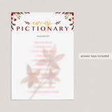 Fall BabyShower Games Bundle Printable