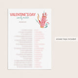 Valentines Party Games Pack Printable