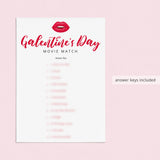 Printable Galentines Day Game Bundle Digital Files