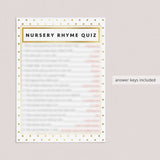 Nursery rhyme game answers download by LittleSizzle
