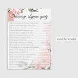 Girl shower floral activities by LittleSizzle