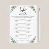 Travel Baby Shower Game Around The World Printable by LittleSizzle