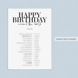 Boy 1st Birthday Party Games and Activities Printable