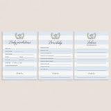 Elephant baby shower printable games by LittleSizzle