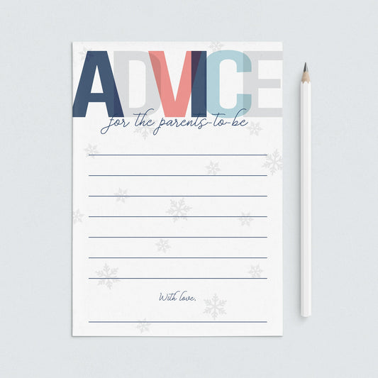 Baby shower games with snowflakes printables by LittleSizzle