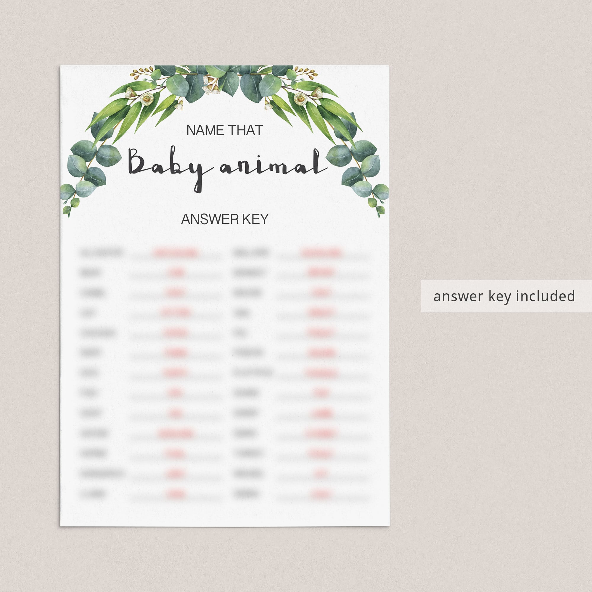 Instant download baby party games for gender neutral shower by LittleSizzle