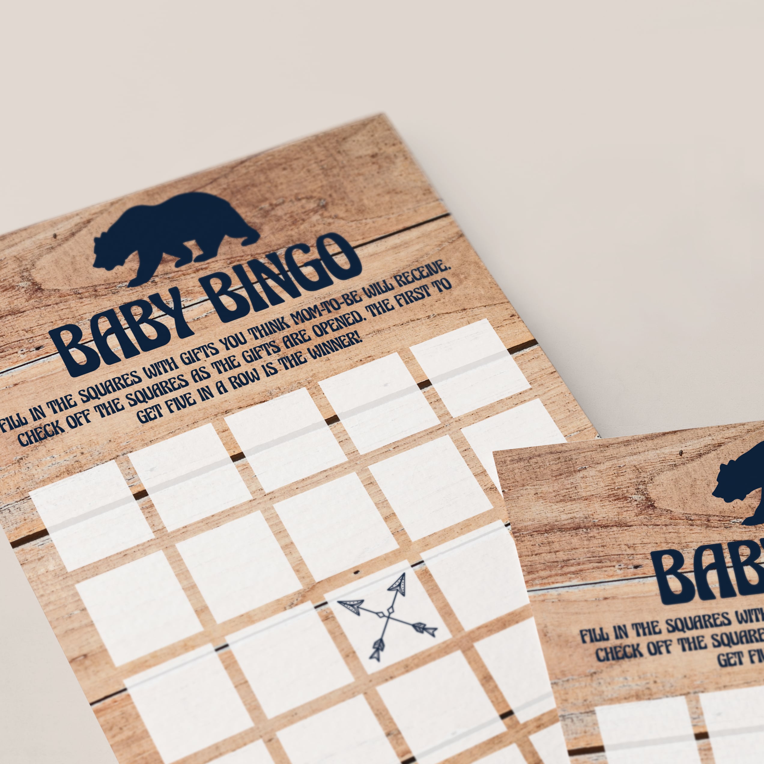 Baby bear shower game by LittleSizzle