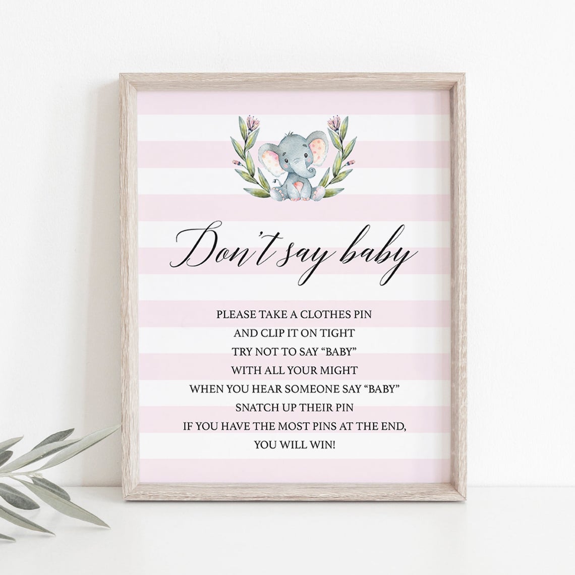 How to play dont say baby baby shower games by LittleSizzle