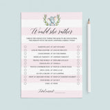 Printable mommy quiz would she rather pink and white by LittleSizzle