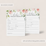Blush Floral Baby Shower Game Bundle For Zoom
