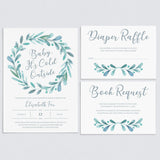 Printable Baby It's Cold Outside Baby Shower Invitation Kit by LittleSizzle