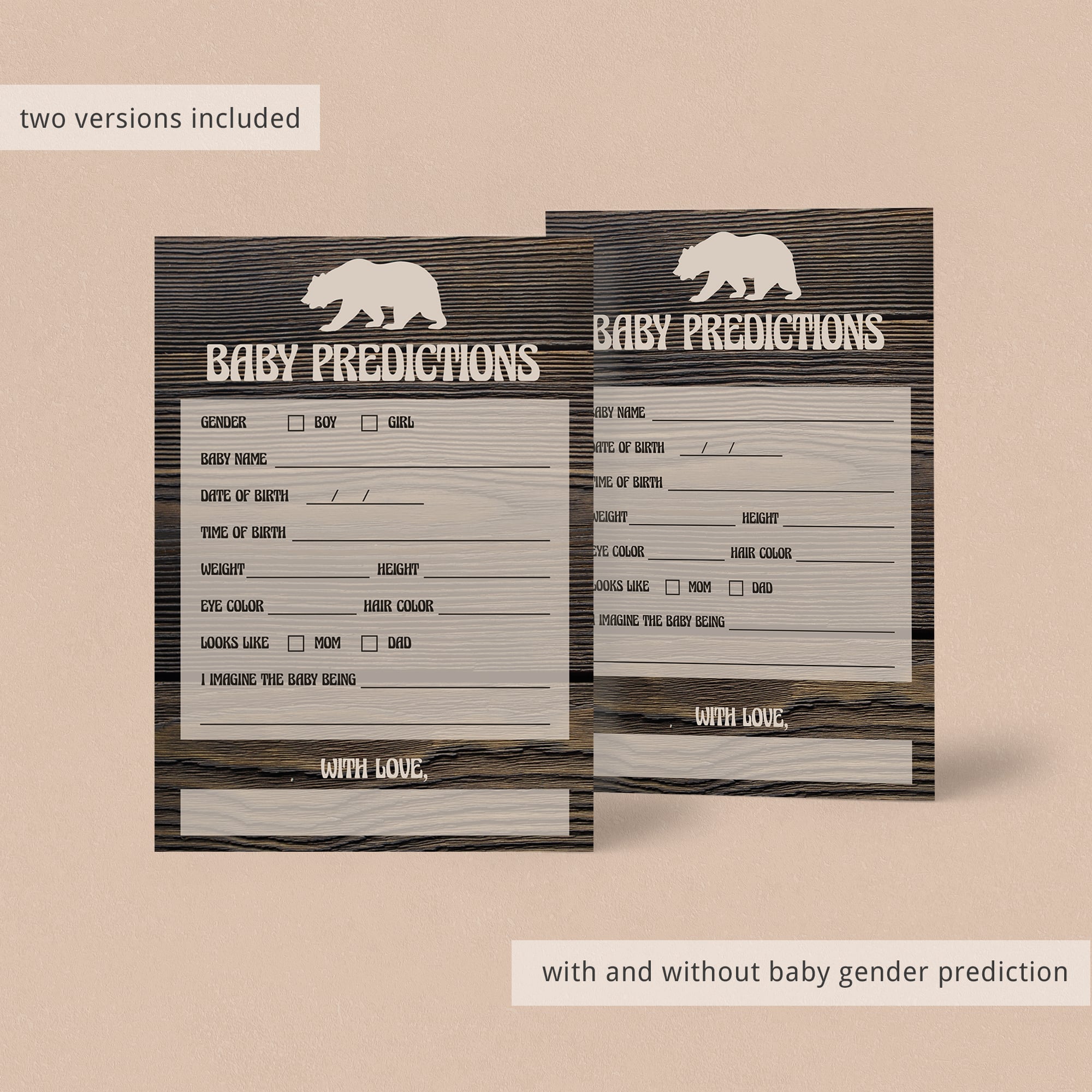 Advice cards for new mom and new parents download by LittleSizzle