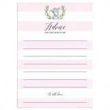 Elephant girl baby shower ideas by LittleSizzle