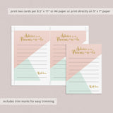 Words of Wisdom Cards Printable PDF by LittleSizzle