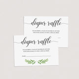 Greenery Baby Shower DIY Printable by LittleSizzle