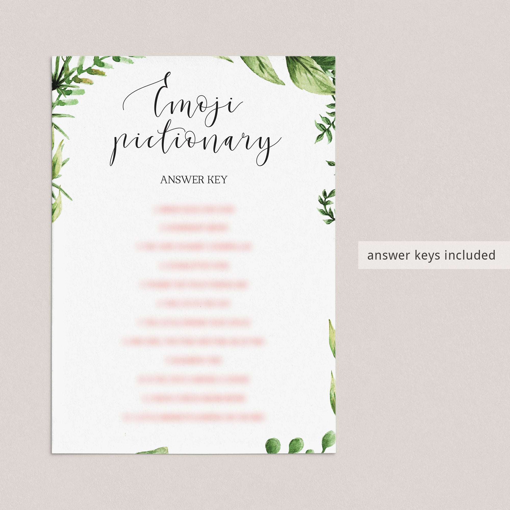 Instant download baby shower games popular name game by LittleSizzle
