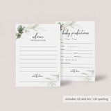 8 Greenery and Gold Themed Baby Shower Games Printable