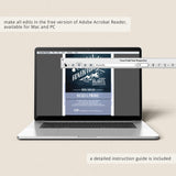 Adventure Awaits Baby Shower Invitation Template