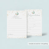 Floral Pumpkin Baby Shower Games Pack Instant Download