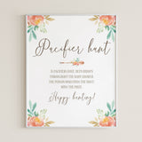 Funny Baby Shower Game Hunt The Pacifiers Template by LittleSizzle