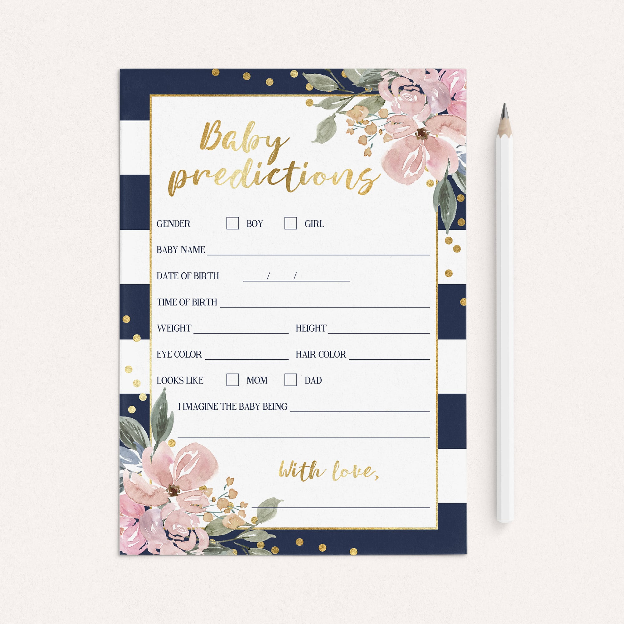 Baby gender prediction game for baby sprinkle by LittleSizzle