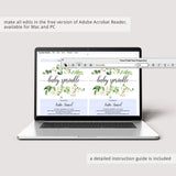 Gender Neutral Baby Sprinkle Invitation Kit Templates