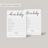 Kraft wishes for baby shower cards for mum by LittleSizzle