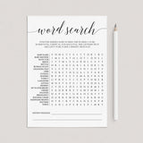 Calligraphy baby shower games by LittleSizzle