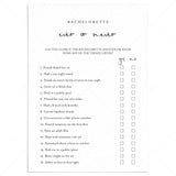 Bachelorette Ever or Never Game Printable by LittleSizzle