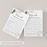 Printable Bachelorette Games Pack Greenery Gold