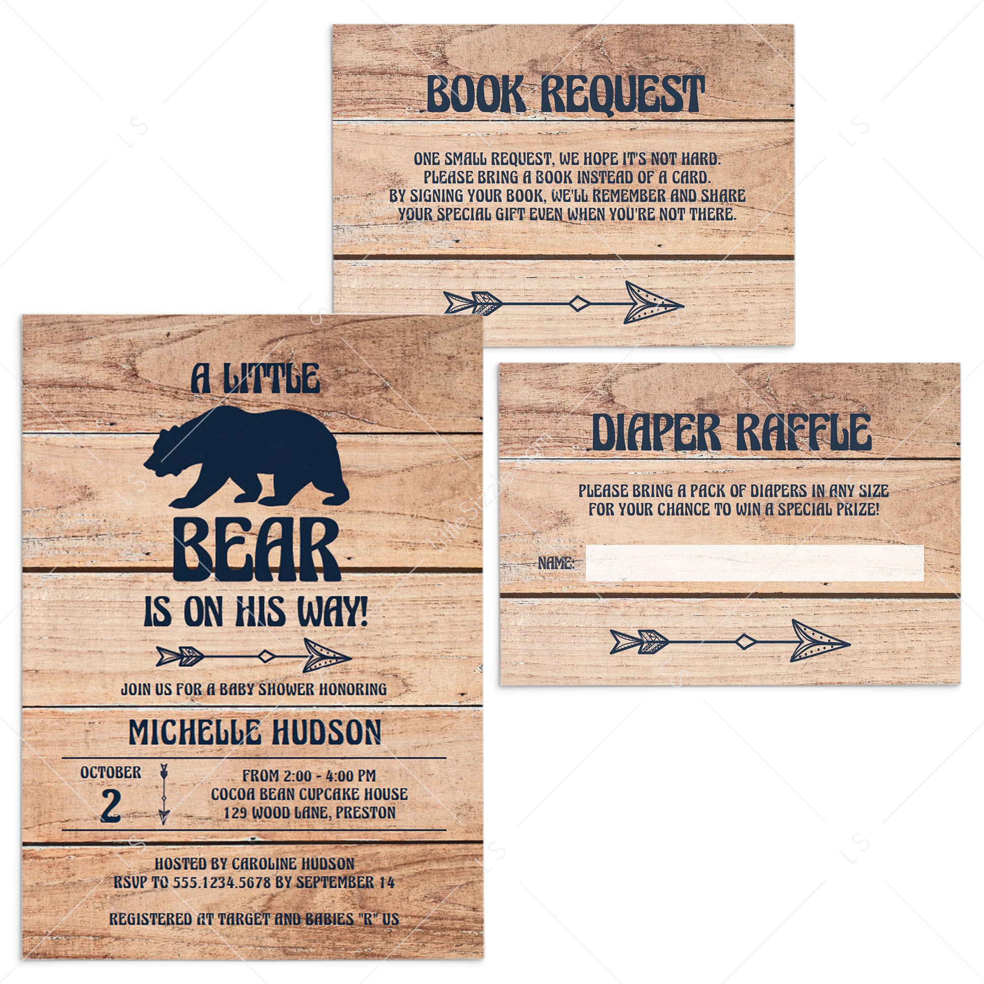 Adventures baby shower invitation templates by LittleSizzle