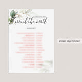 Modern Chic Birthday Party Games Bundle for Her Printable