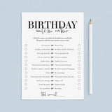 27th Birthday Games For Him Born in 1998