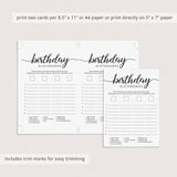 Girl 1st Birthday Party Game Scattergories Printable