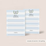 Download baby shower advice cards for boy baby shower by LittleSizzle