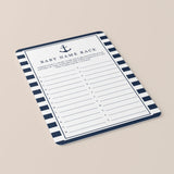 Nautical Baby Shower A-Z Name Game Printable