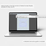 Baby Boy Shower Invitation Template with Gold Hearts