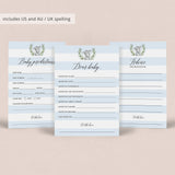 Elephant Baby Shower Games for Boys