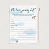 Air balloon baby shower printables by LittleSizzle