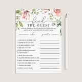 blush bridal shower icebreaker game ideas