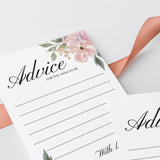 Advice cards for girl whimsical baby shower by LittleSizzle