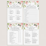 Womens Birthday Party Games for Adults Printable by LittleSizzle