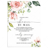 Long Distance Bridal Shower By Mail Invitation Template by LittleSizzle