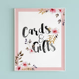 Garden party decor cards and gifts sign by LittleSizzle