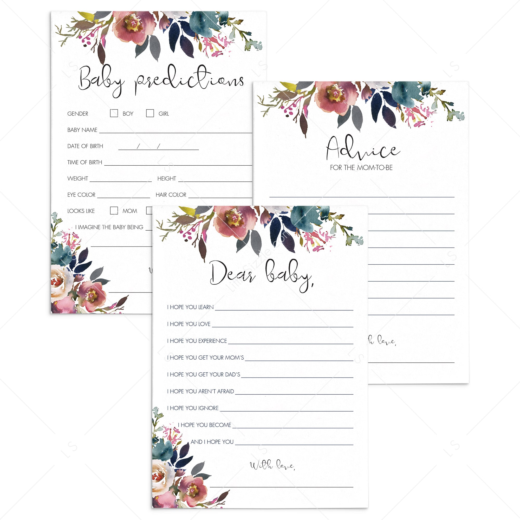 Boho Baby Activity pack printable by LittleSizzle
