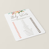 Instant download baby shower games floral theme by LittleSizzle