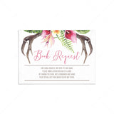 Printable books for baby cards bohemian flowers by LittleSizzle