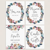 Printable Boho Baby Shower Decor Pack by LittleSizzle