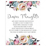 Bohemian baby shower activity printable by LittleSizzle