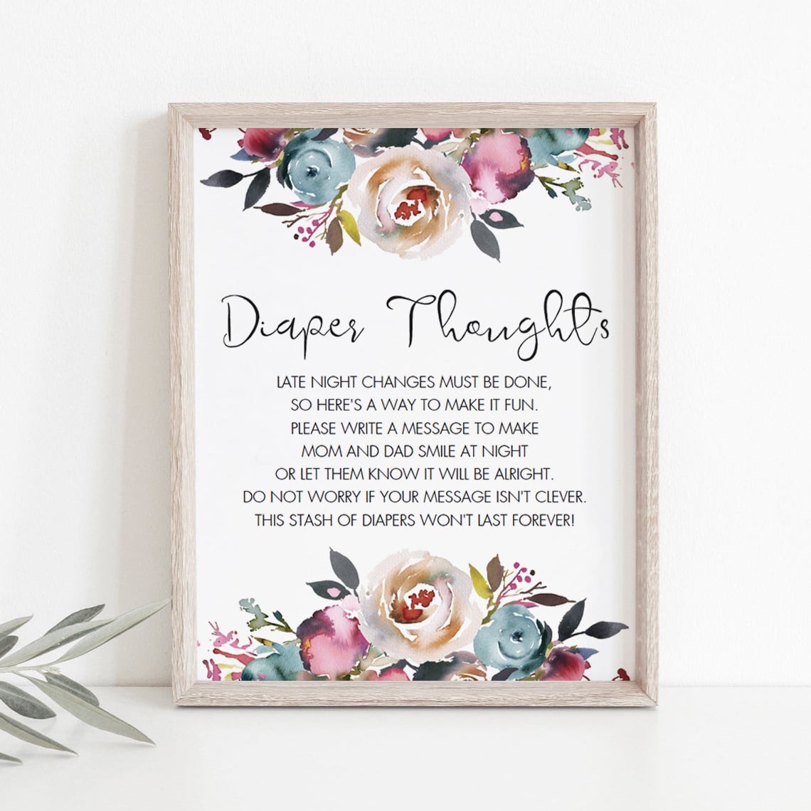 Funny boho baby sprinkle activity diaper thoughts by LittleSizzle